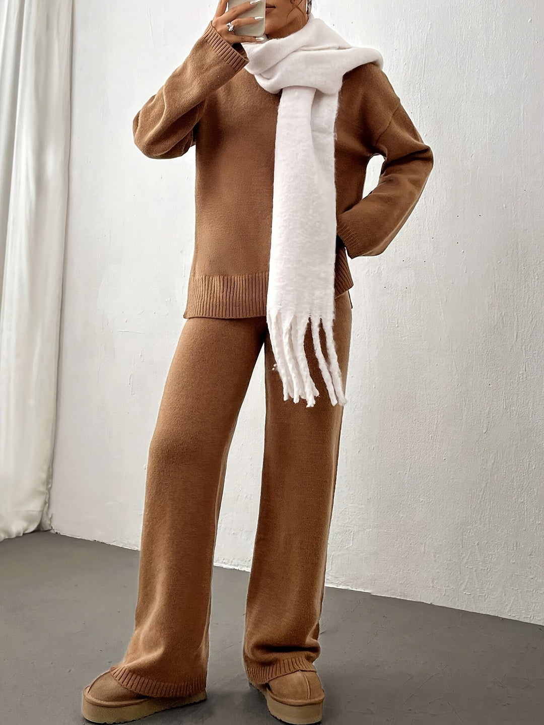 Velinor | Striped Knit Set