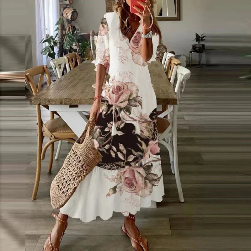 Anna | bohemian maxi dress