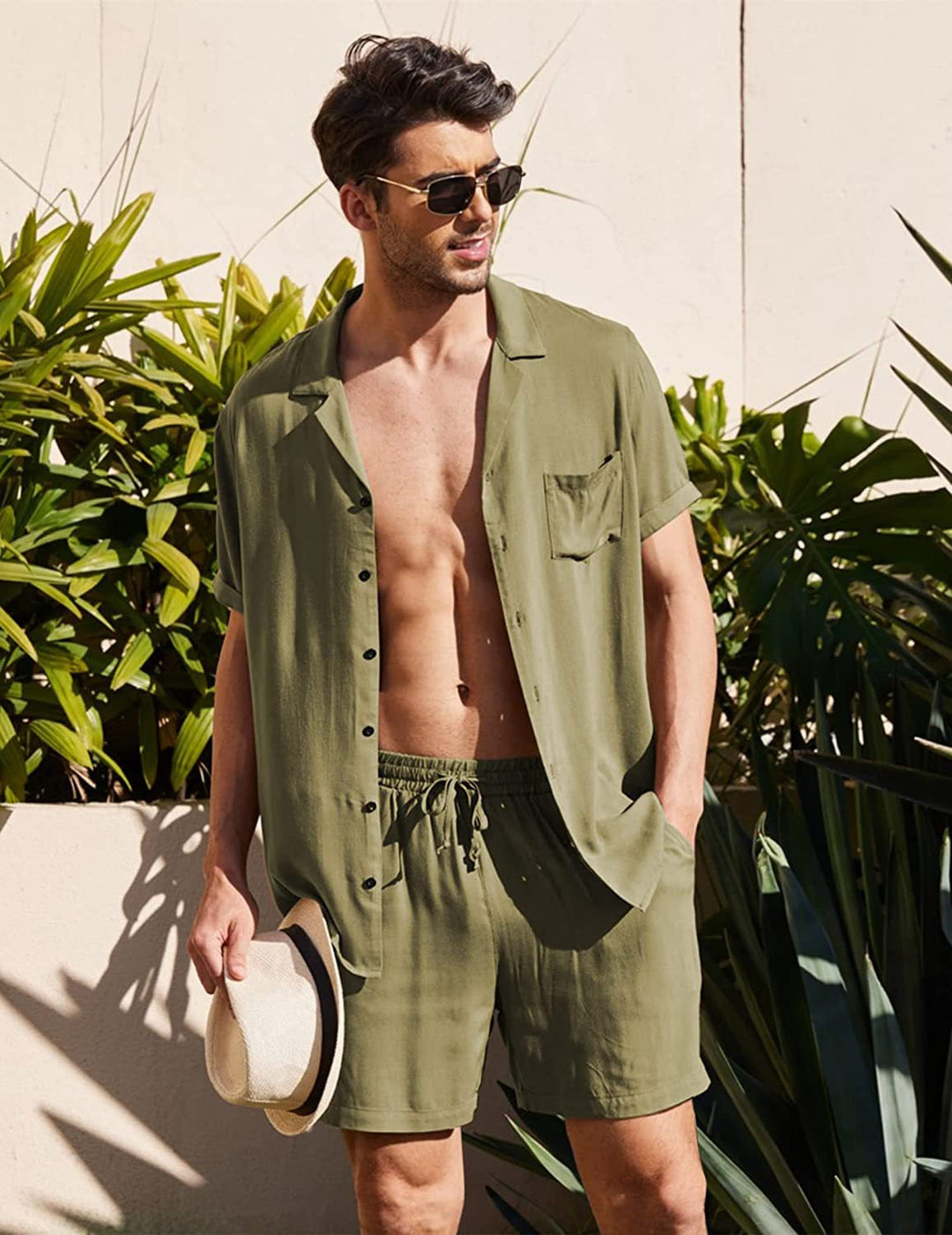 Owen | Men's Luxury Linen Set