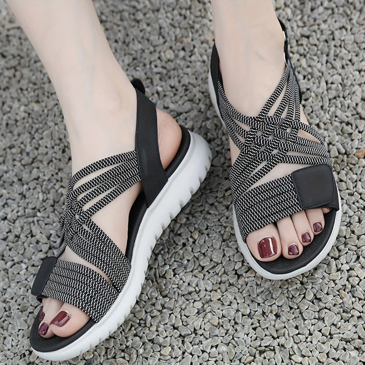 Soline | Sport-Chic Sandals with High Soles