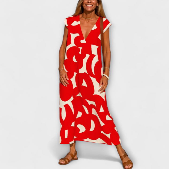 Linae – Lagana V-neck Dress