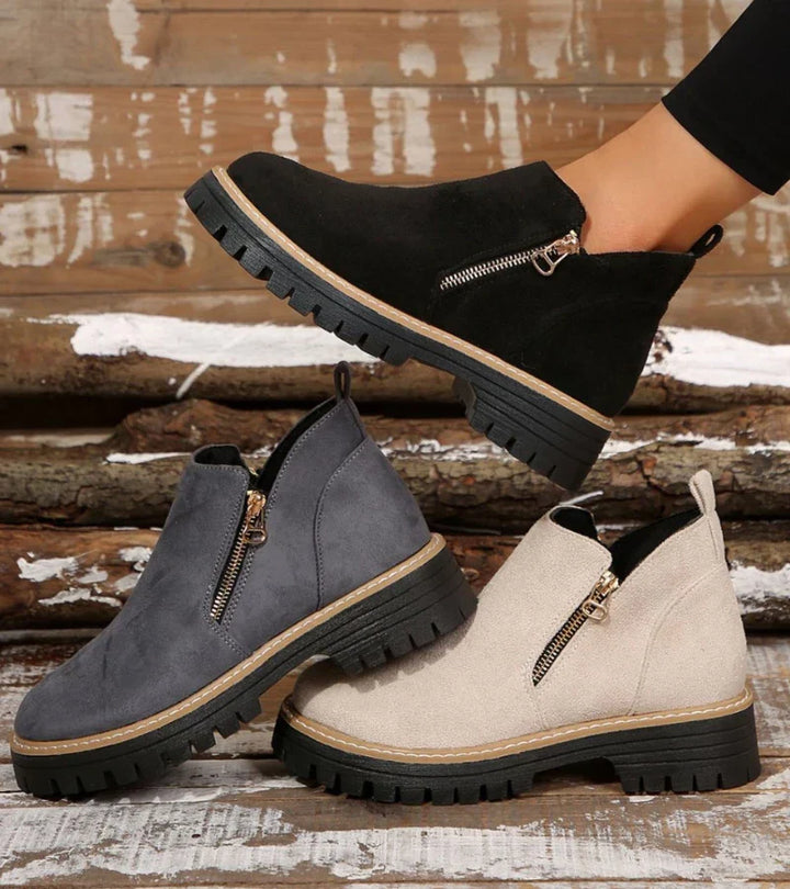 Mode Lumiére™ | Stylish Jade Ankle Boots