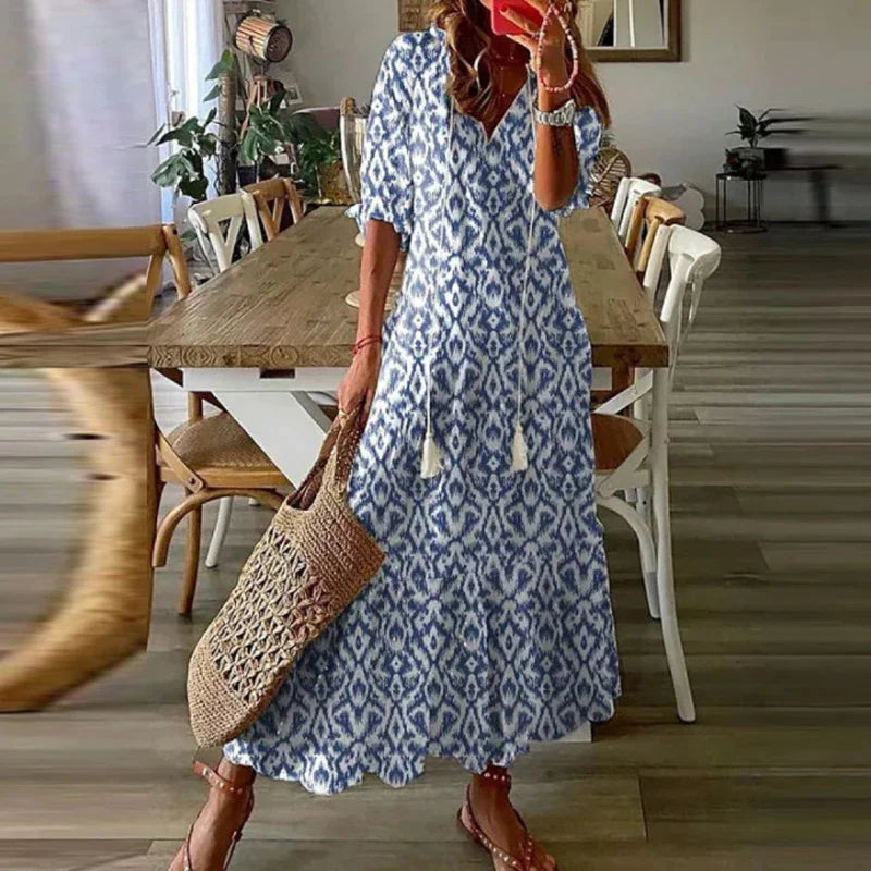 Anna | bohemian maxi dress