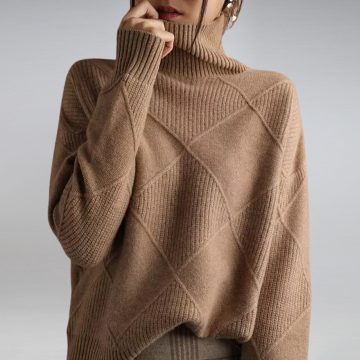 High-neck sweater