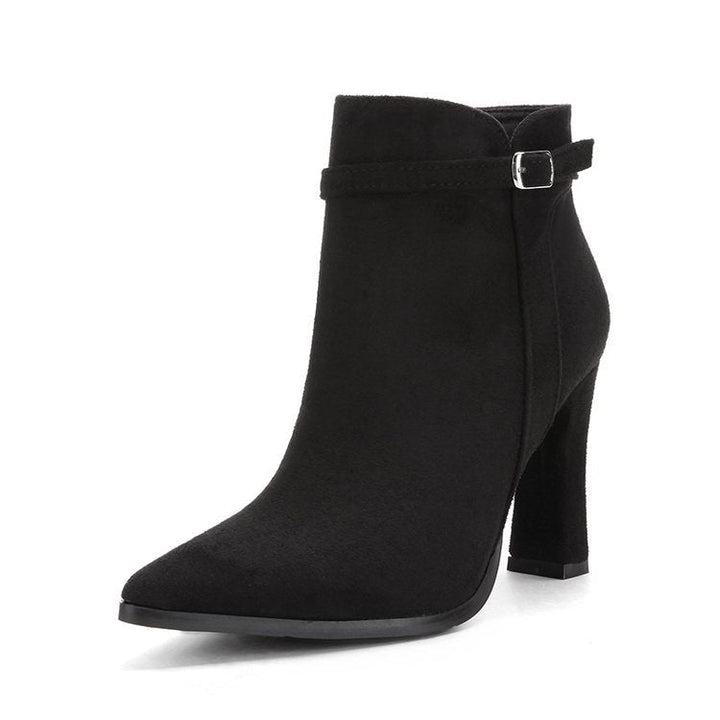 Éloriane – Elegant Stiletto Ankle Boots