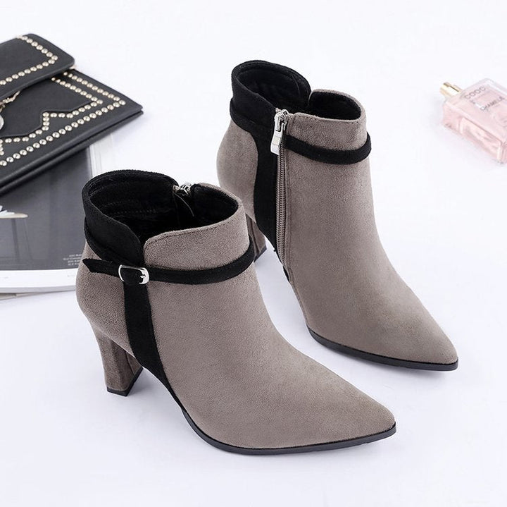Éloriane – Elegant Stiletto Ankle Boots