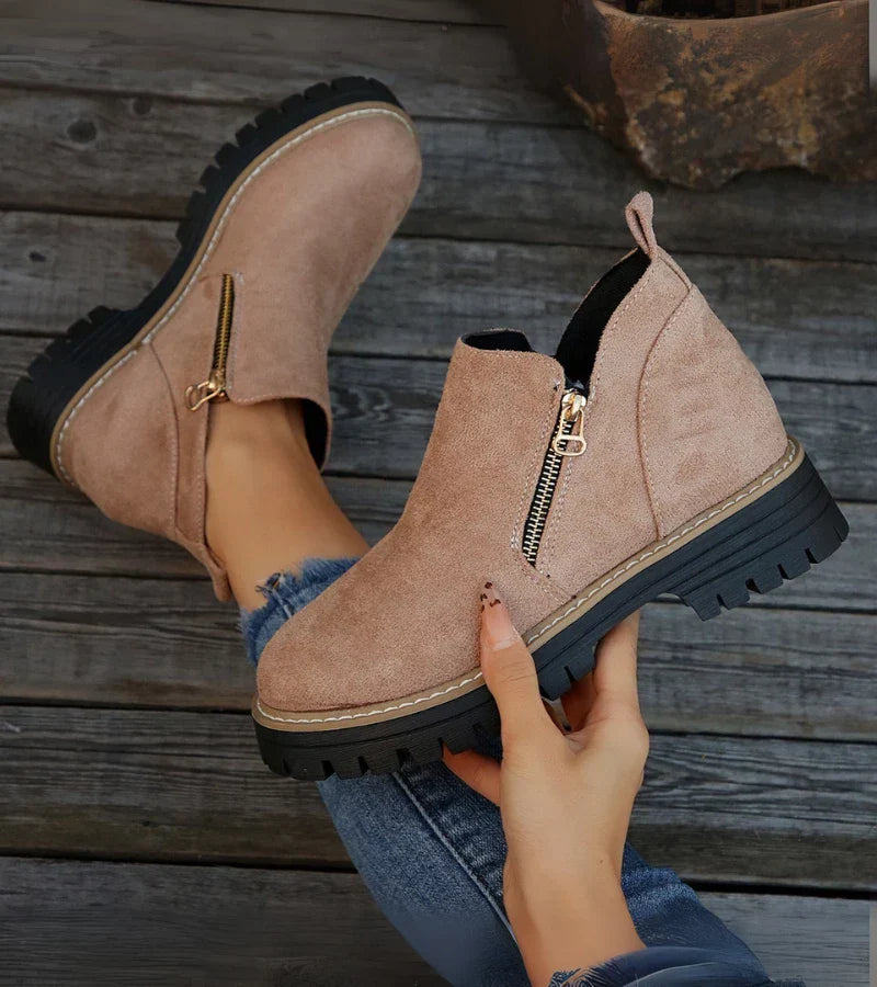 Mode Lumiére™ | Stylish Jade Ankle Boots