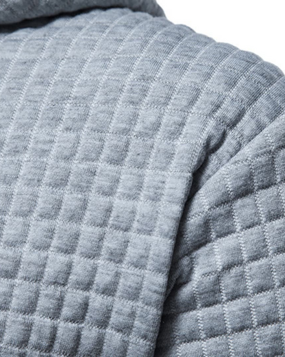 Asher | Waffle-Knit Signature Hoodie