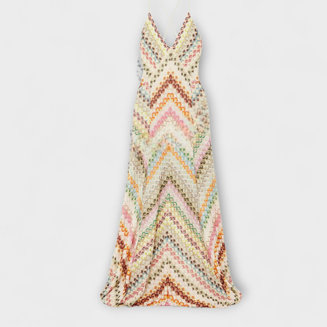Remi - Missoni colorful chevron maxi dress