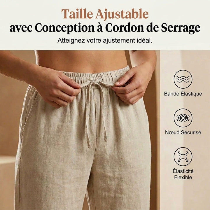Céleste | Lightweight Linen-Cotton Shorts