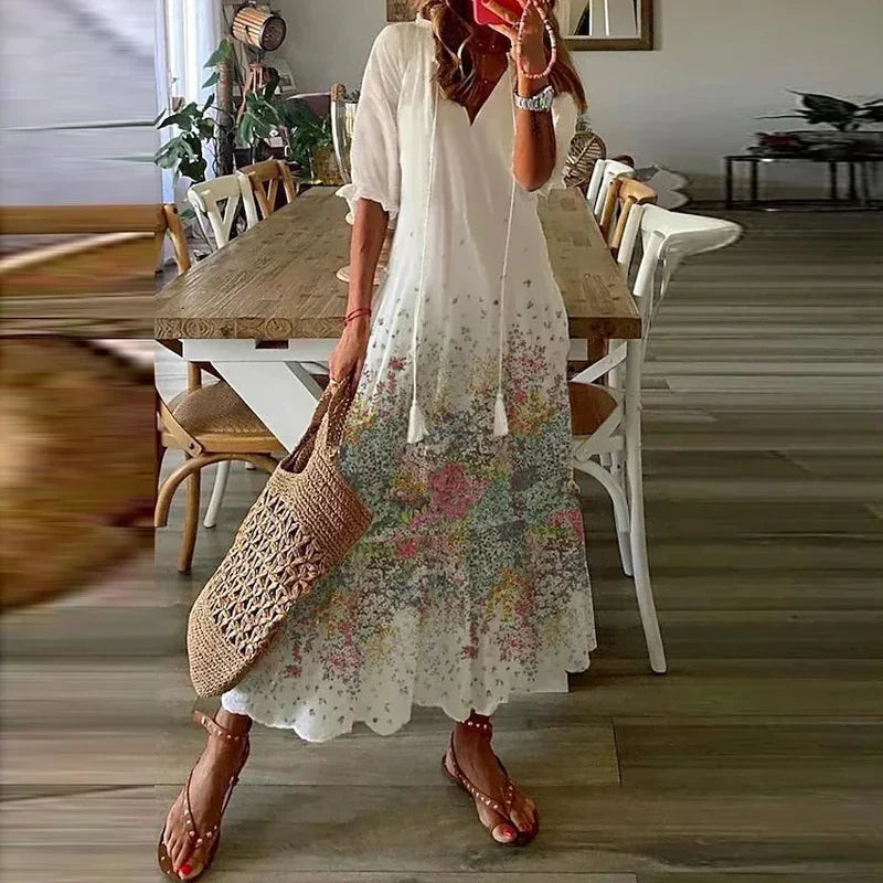 Anna | bohemian maxi dress