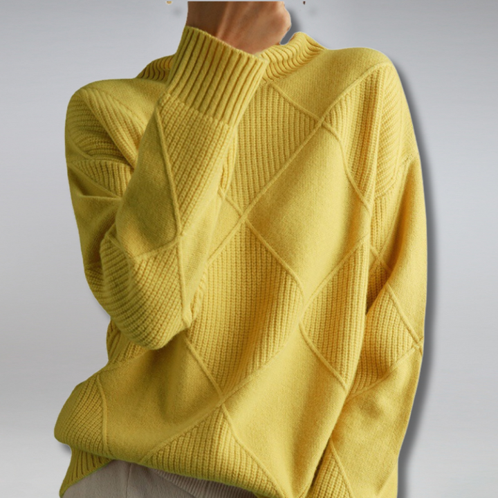 High-neck sweater