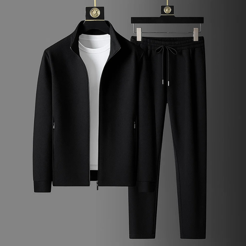 Mathis | Men's Stylish Zip-Up Set