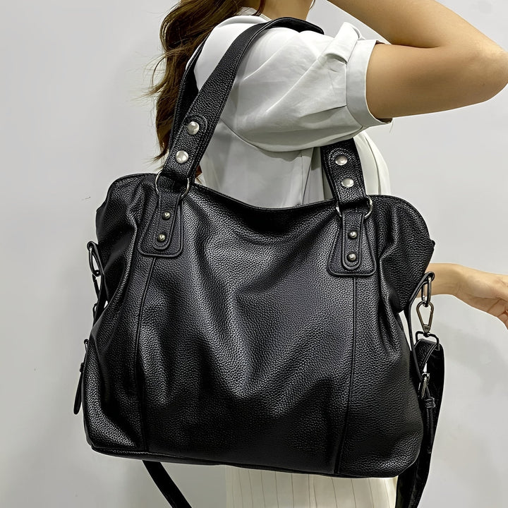 Erika - Large leather handbag for women