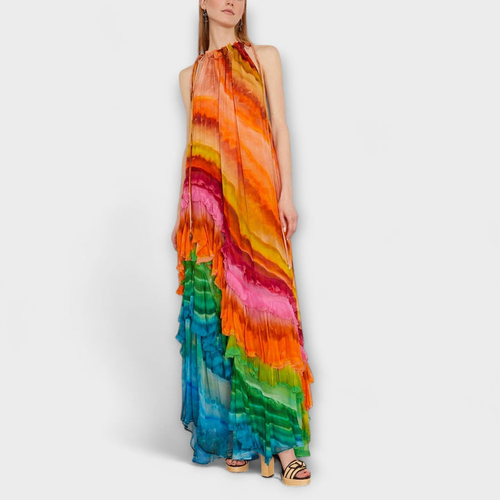 Iris - Ruffled Dress