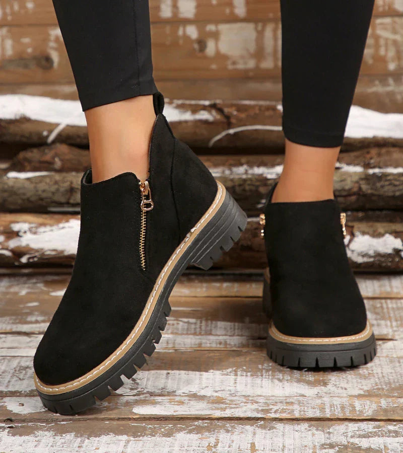 Mode Lumiére™ | Stylish Jade Ankle Boots