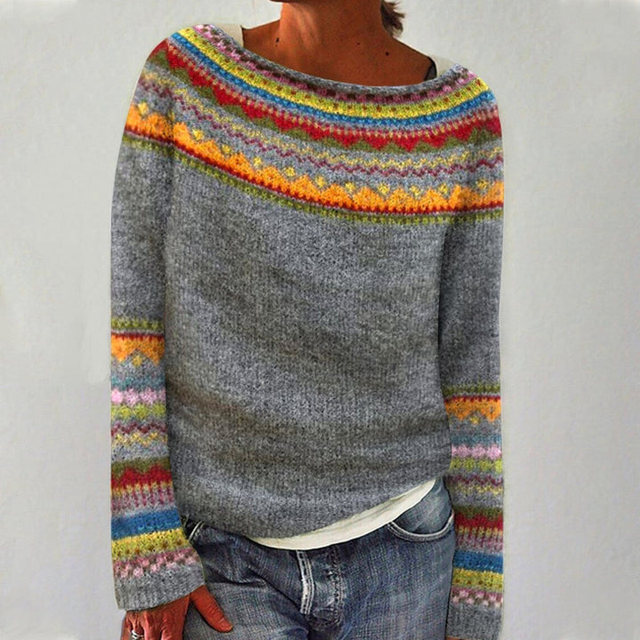 Retro Fall Sweater