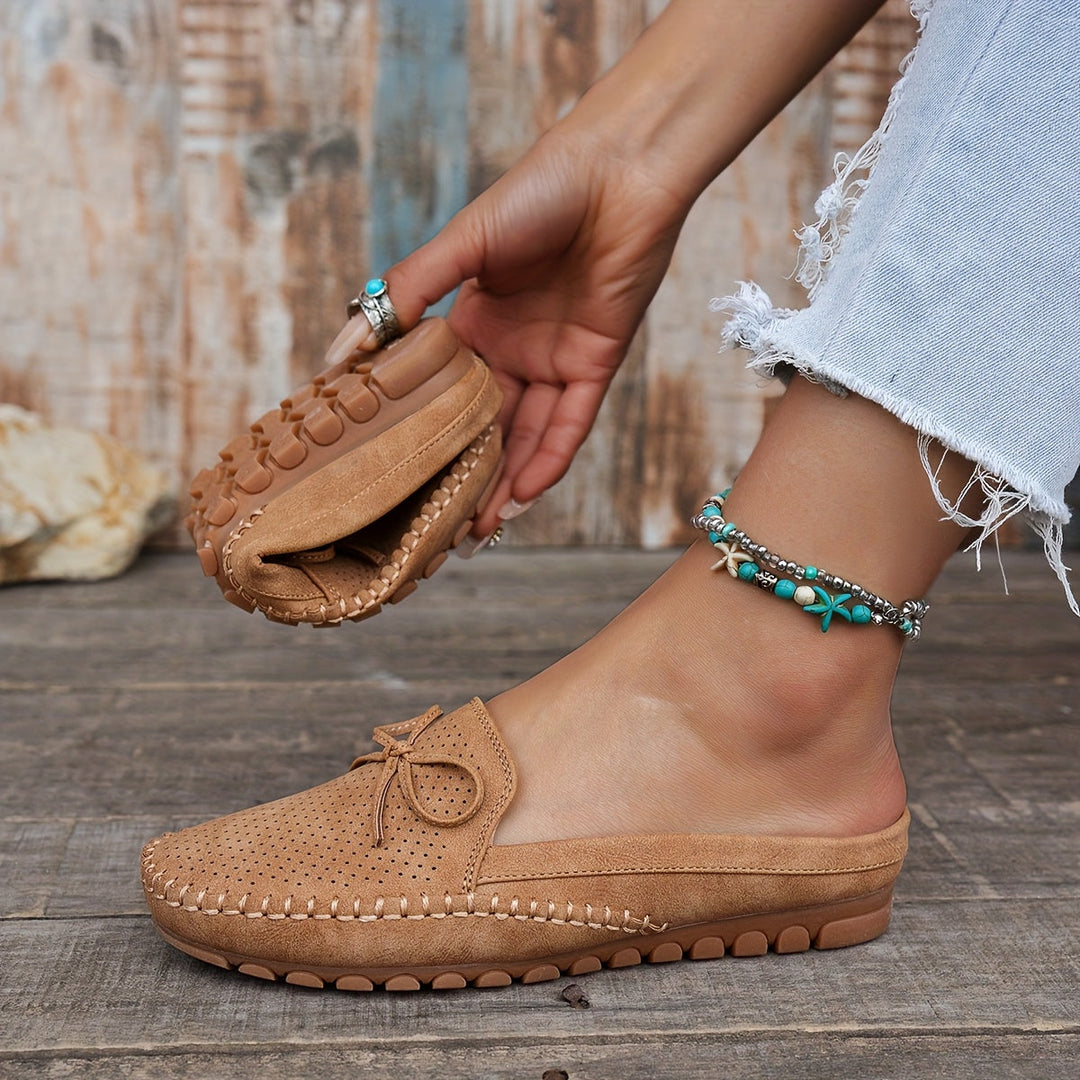 Nerina | Flexible Comfort Moccasin Clogs