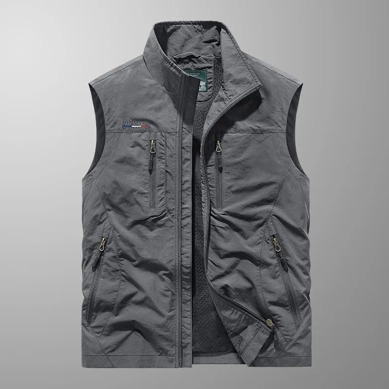 Mode Lumiére™ | Men's Outdoor Zip Vest