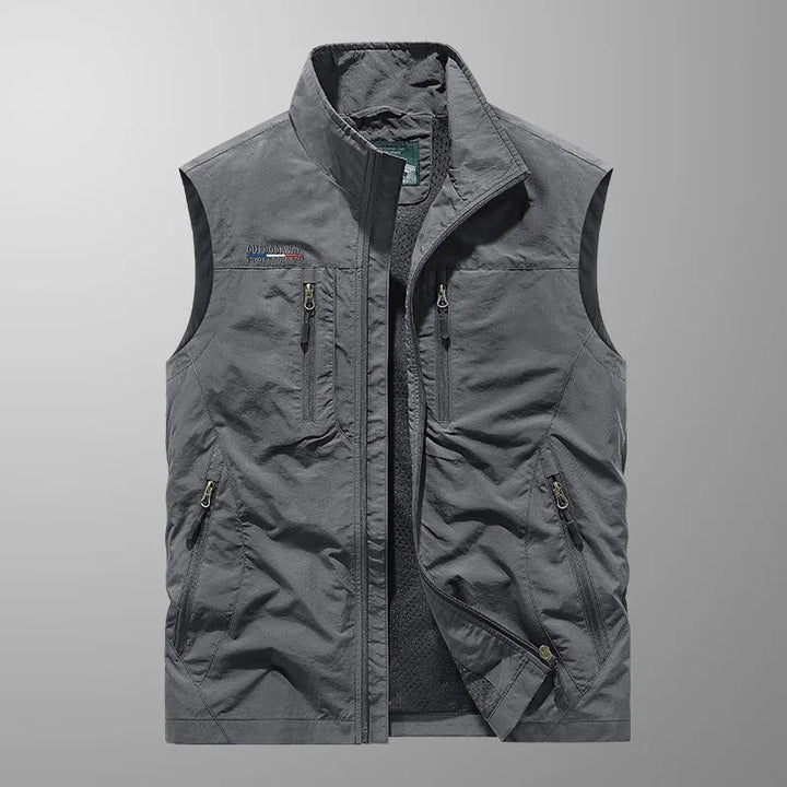 Mode Lumiére™ | Men's Outdoor Zip Vest