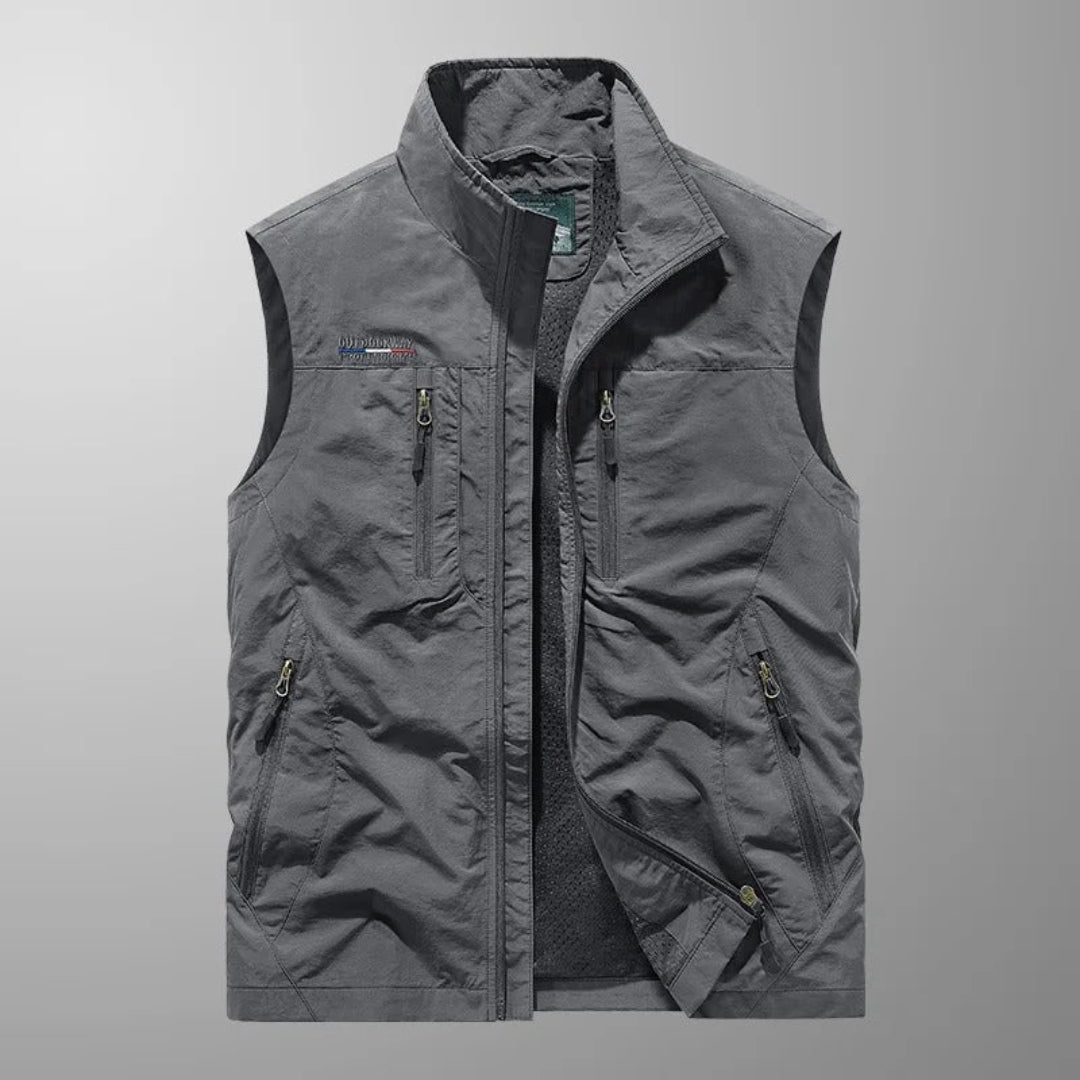 LAURENT MONACO | MEN'S ZIPPED UTILITY JACKET