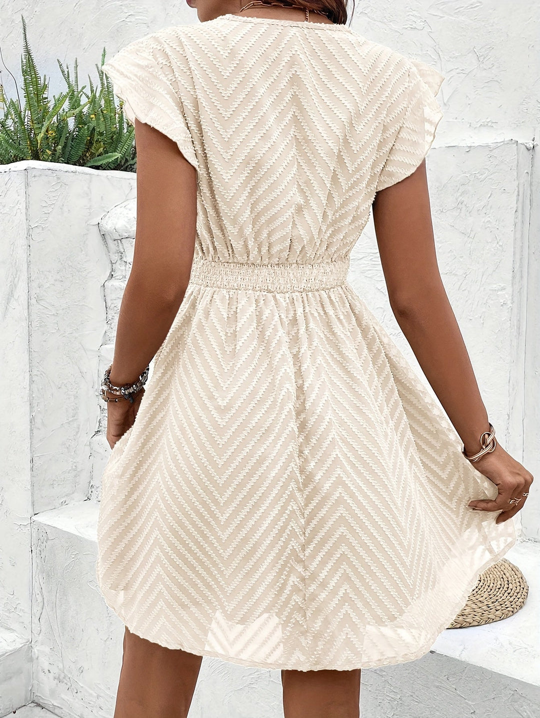 Mode Lumiére™ | Sophie Lace Refined Dress