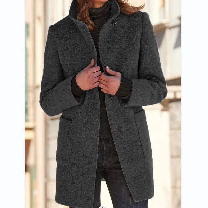 Tove Elegant Coat – Timeless Warmth, Effortless Sophistication