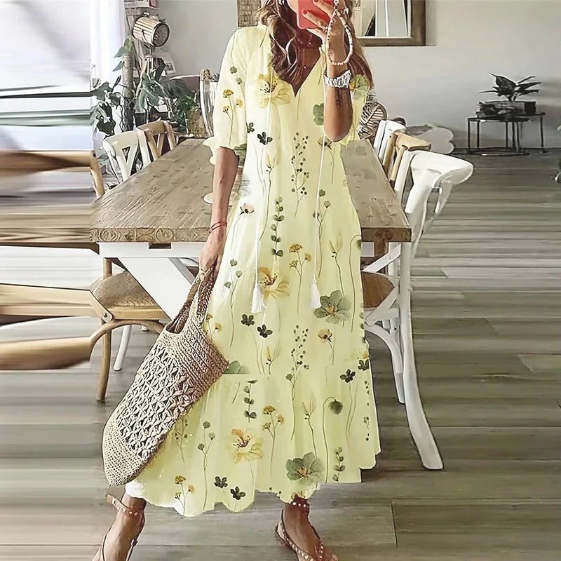 Anna | bohemian maxi dress