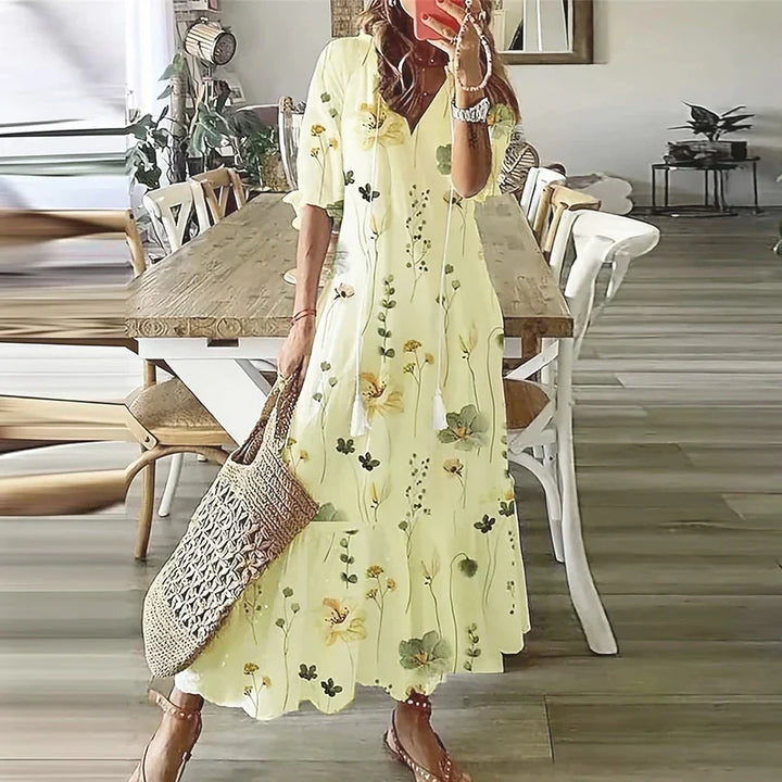 Anna | bohemian maxi dress