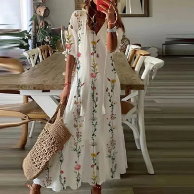 Anna | bohemian maxi dress