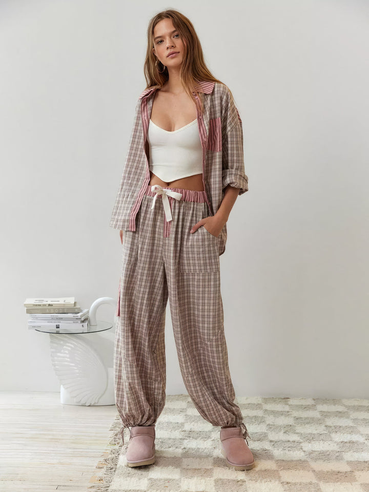 Cozy pajama set for women