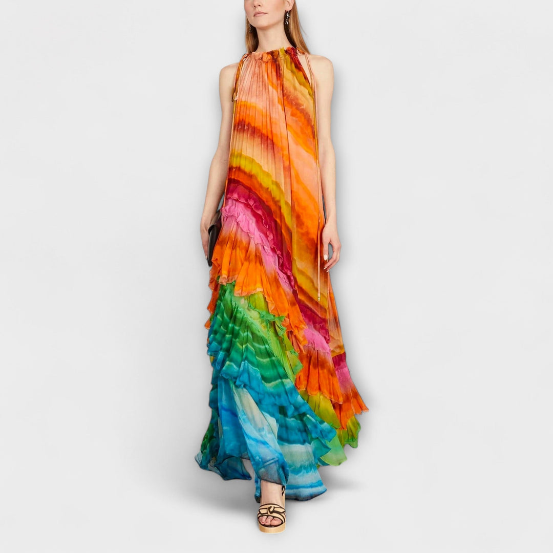 Iris - Ruffled Dress