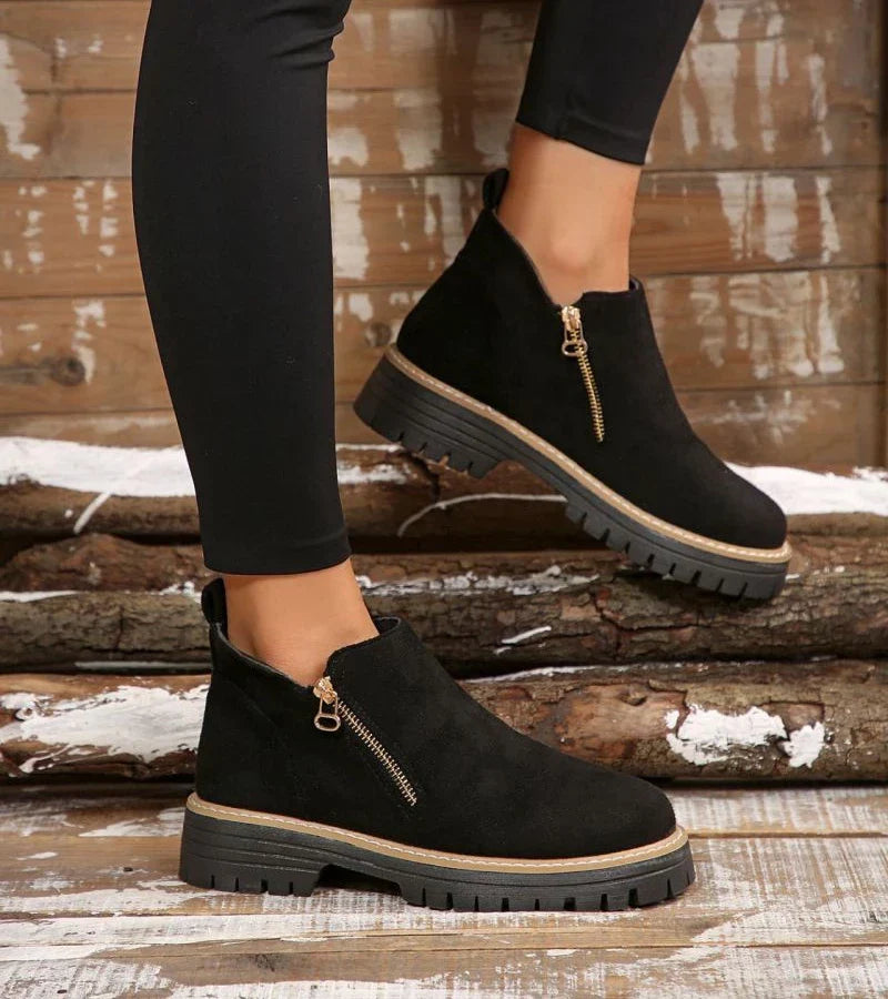 Mode Lumiére™ | Stylish Jade Ankle Boots