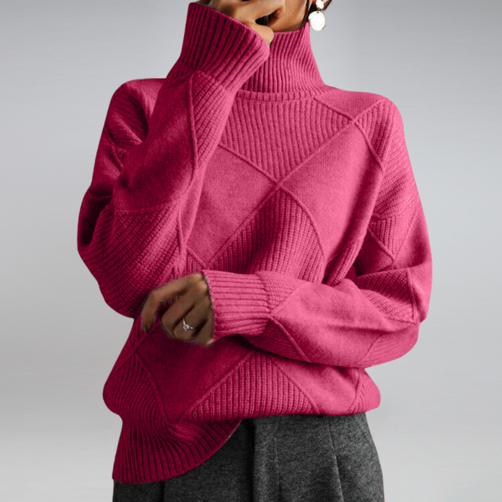 High-neck sweater