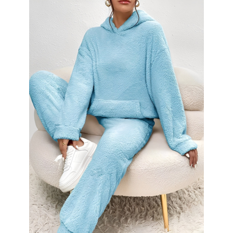 Cozy Lounge Set for Women | Hooded