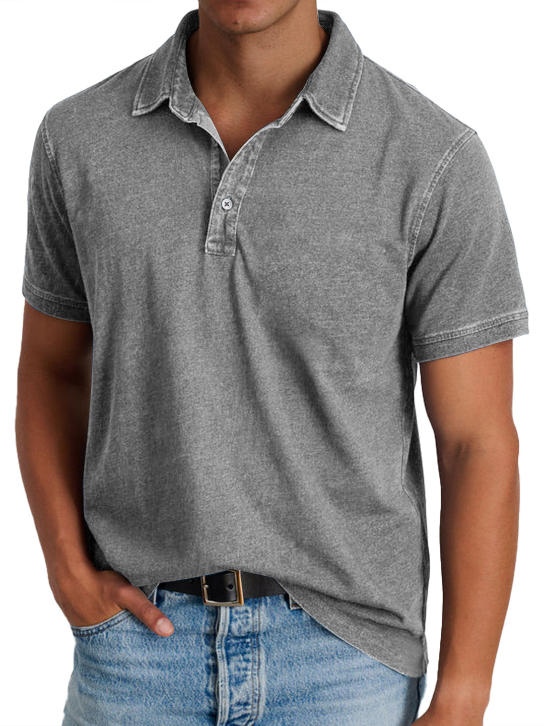 Mode Lumiere™| Collared Polo