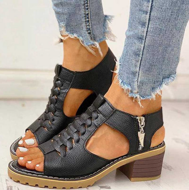 Mode Lumiére™ Elegant High-Heeled Sandals