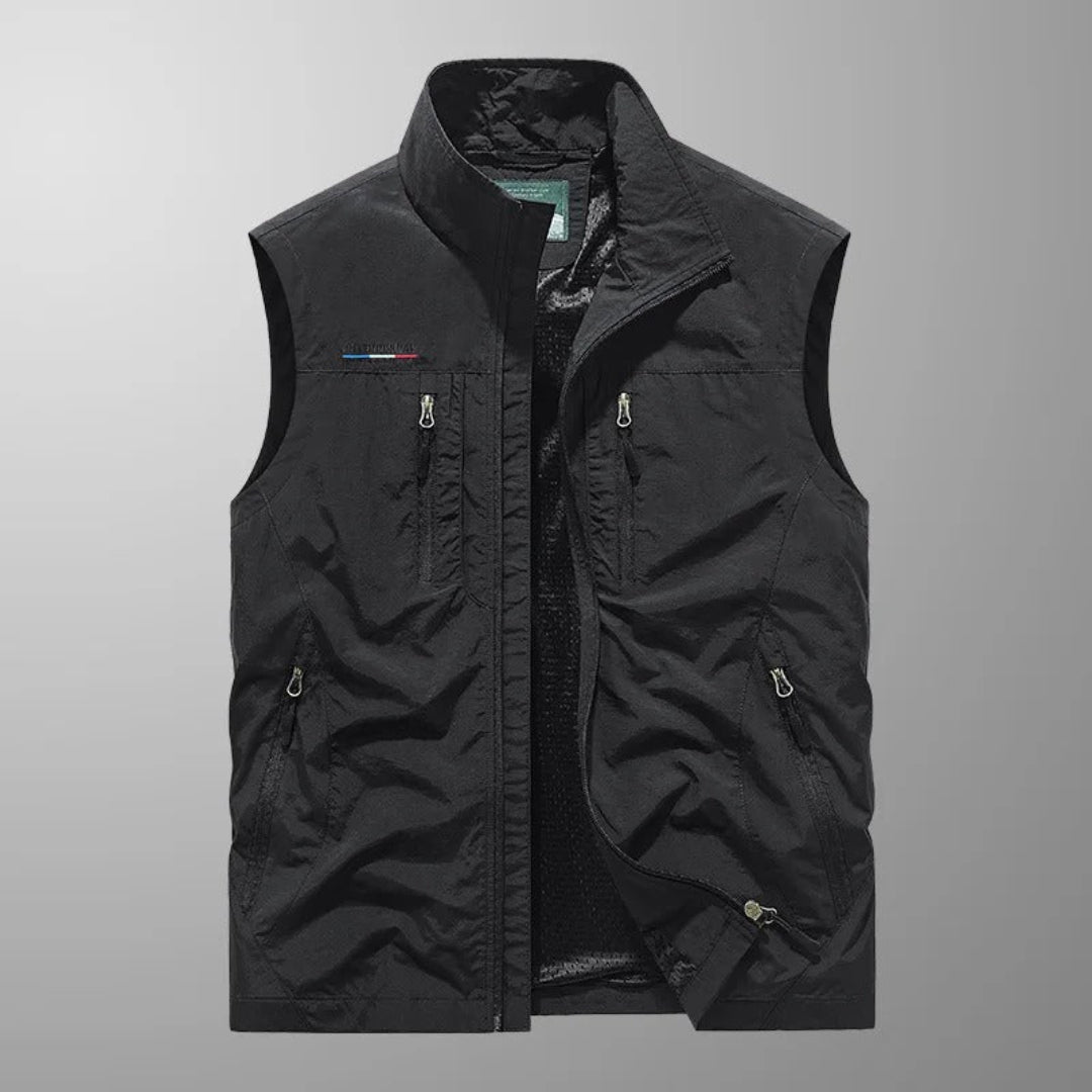 LAURENT MONACO | MEN'S ZIPPED UTILITY JACKET