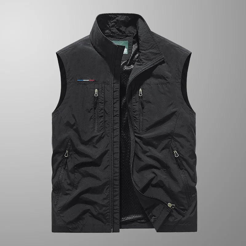 Mode Lumiére™ | Breathable Multi-Pocket Utility Vest