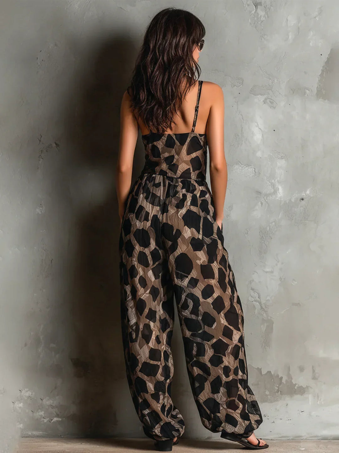 Constance Leopard Print Playsuit
