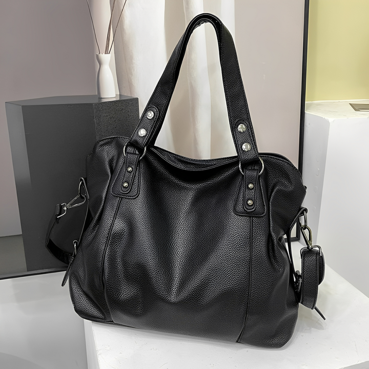 Erika - Large leather handbag for women