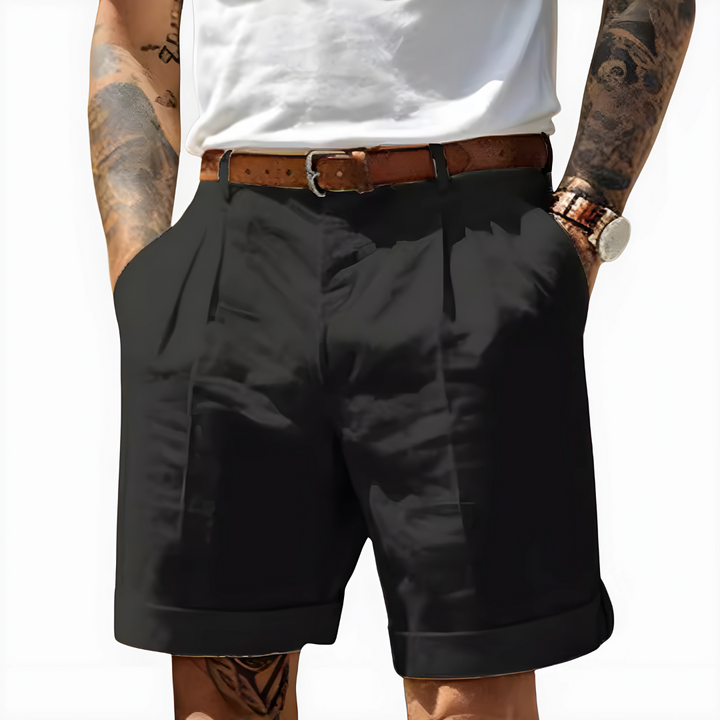 Mode Lumiére™| ELEGANT BREATHABLE COTTON BERMUDAS