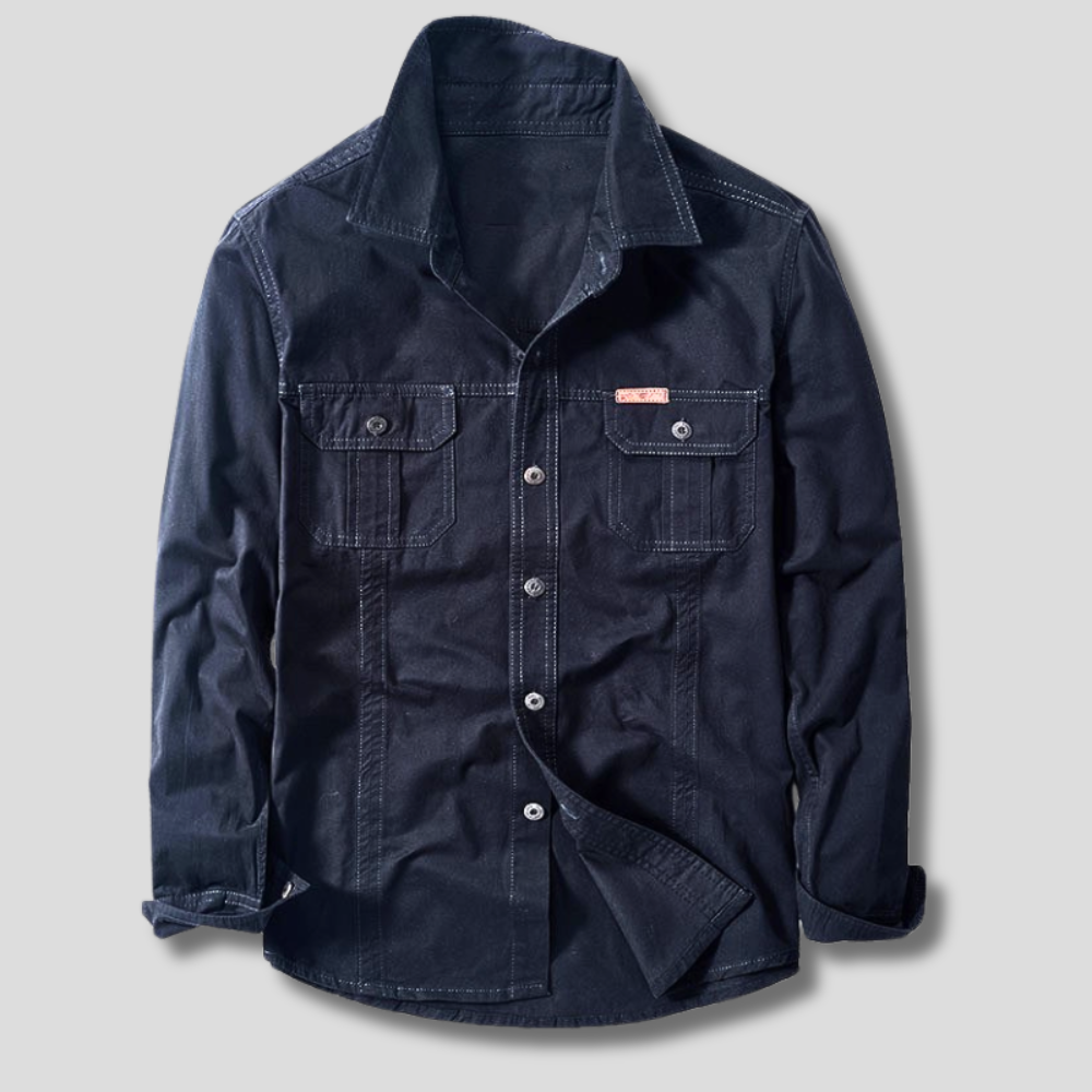 Mode Lumiére™ | Modern-style cargo shirt