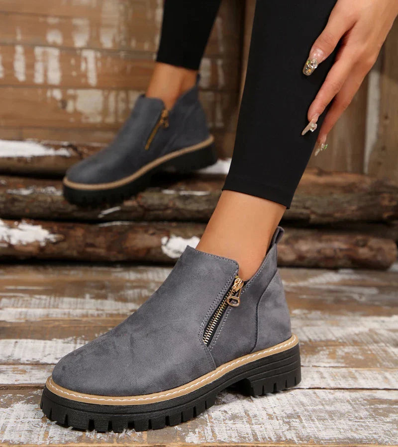 Mode Lumiére™ | Stylish Jade Ankle Boots