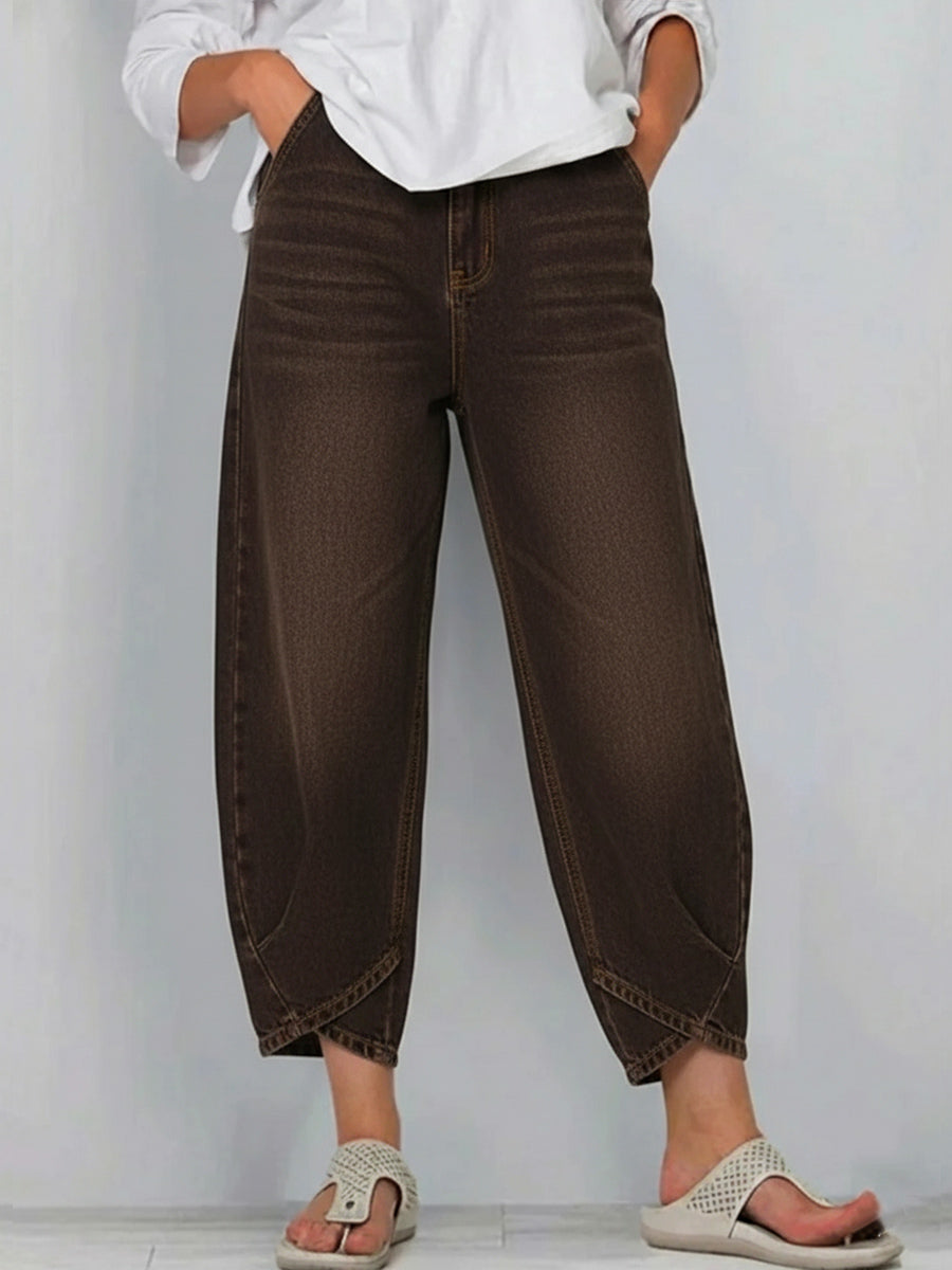 Lucie | Jean Barrel High Waist & Relaxed Fit