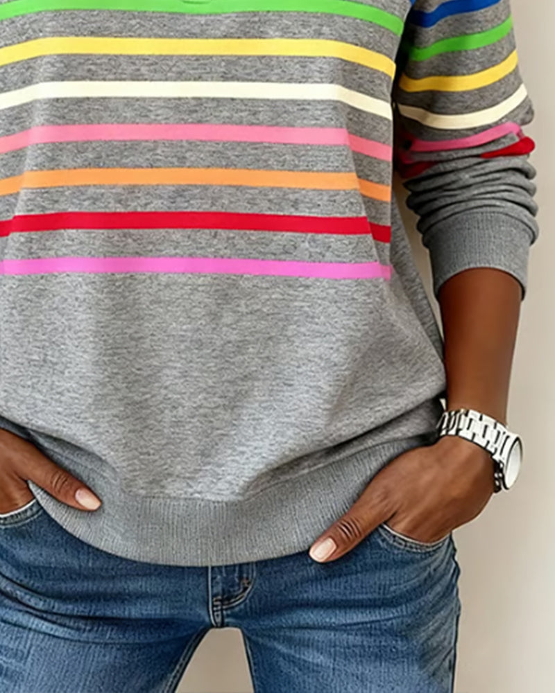 MARIE | Casual sweater with comfort and colorful style for every day