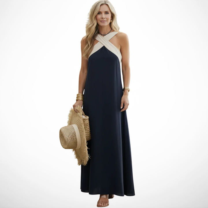 Mode Lumiére™| Riviera Elegance Maxi Dress