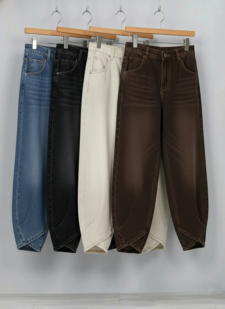 Lucie | Jean Barrel High Waist & Relaxed Fit