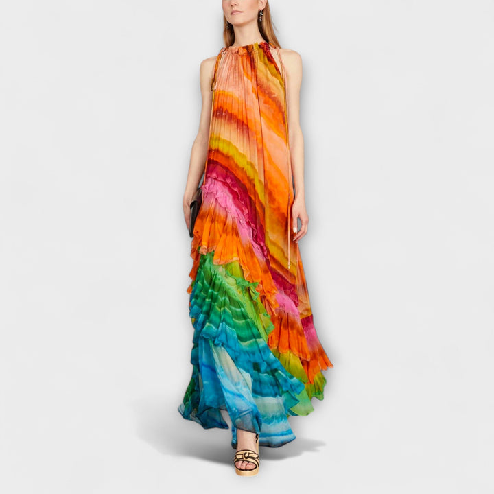 Iris - Ruffled Dress