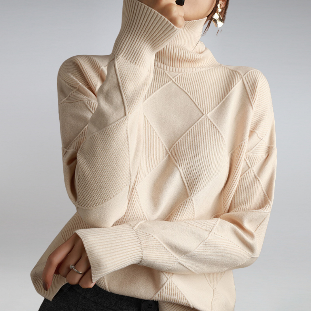 High-neck sweater
